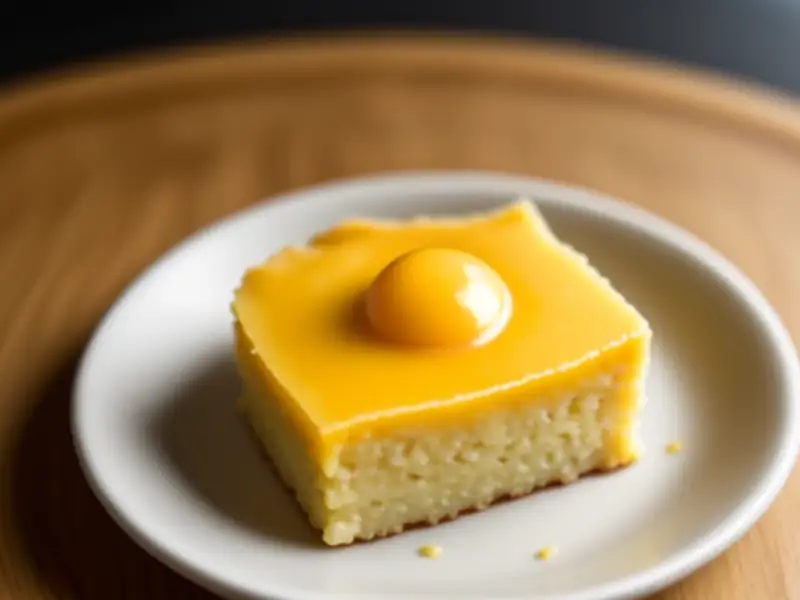 Lao po bing, kantonesischer „Ehefrauenkuchen“ mit kandierter Wintermelone
