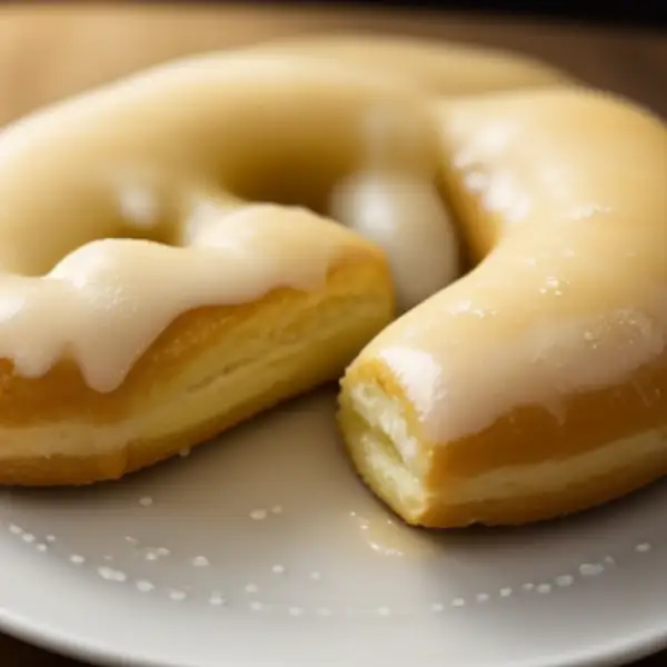 Glasierte Spritzkuchen