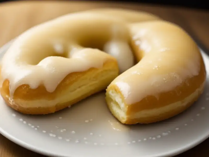 Glasierte Spritzkuchen