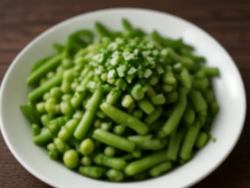 Libanesische Mloukhiyé mit Hähnchen