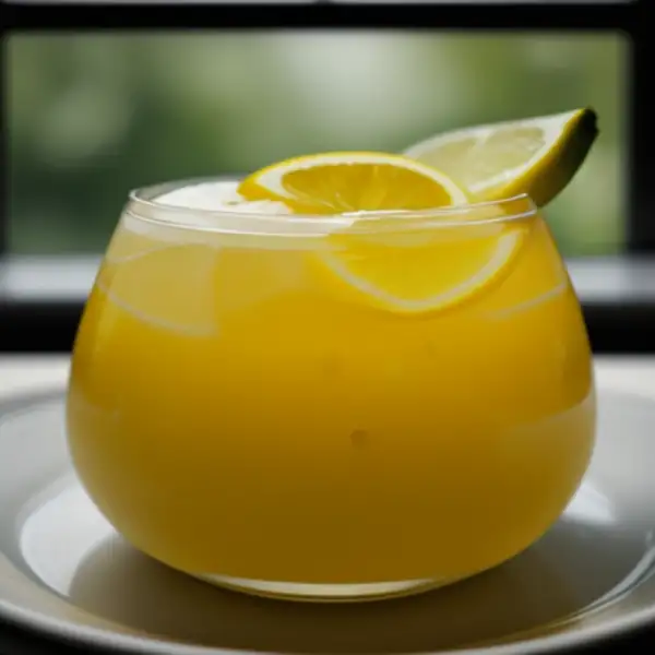 Hausgemachter Holundersirup mit Zitrone