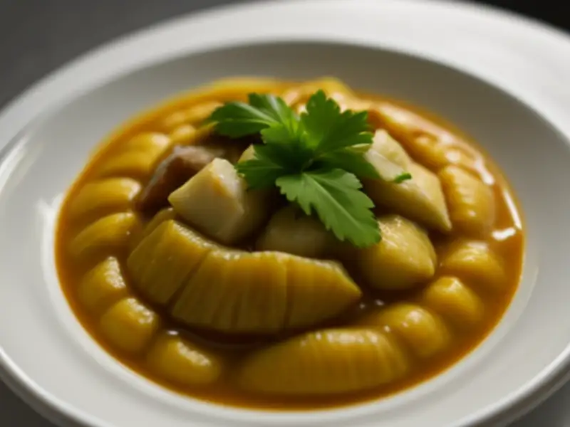 Kwacé mit Dolikpo-Sauce