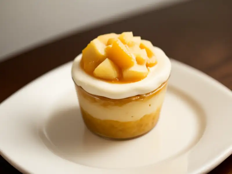 Trifle mit Hot Cross Buns und Orange