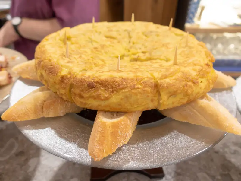 Spanische Tortilla: Omelett mit Kartoffeln
