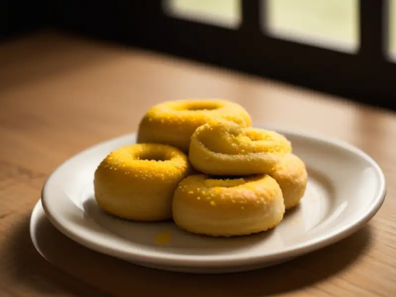 Bara, Mungbohnen-Kurkuma-Krapfen